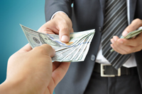 Cash payment for a move