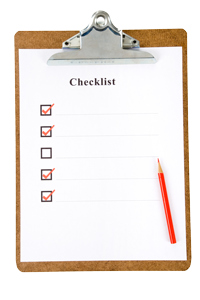 Moving company checklist